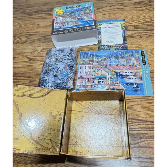 Dowdle Jigsaw Puzzle‎ - Ketchikan - 500 Piece - Picture 8 of 10